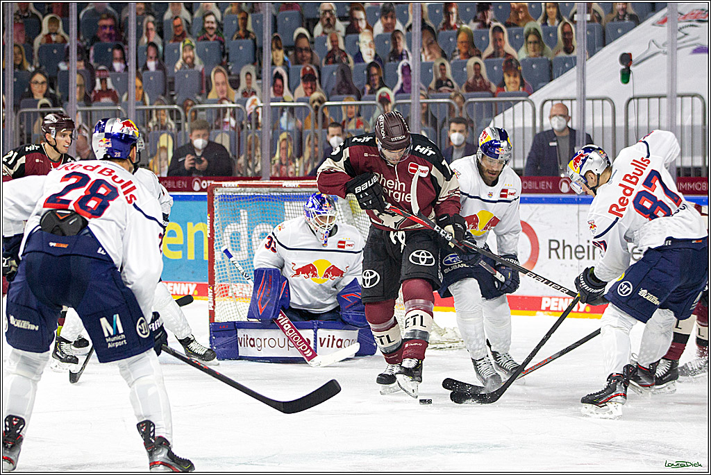 PENNY DEL;  Koelner Haie - EHC Red Bull Muenchen; Koeln, 31.03.2021